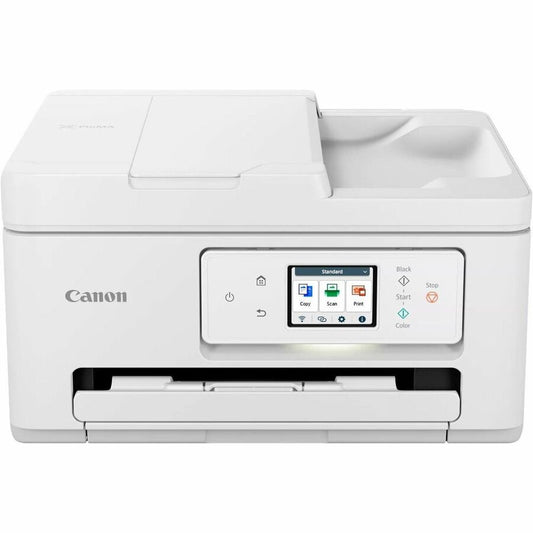 Canon PIXMA TR7820 Inkjet Multifunction Printer - Color - Copier/Printer/Scanner - 1200 x 1200 dpi Print - Automatic Duplex Print - Color Flatbed Scanner - 1200 dpi Optical Scan - Wireless LAN - Wi-Fi Direct, Apple AirPrint, Mopria Print Service