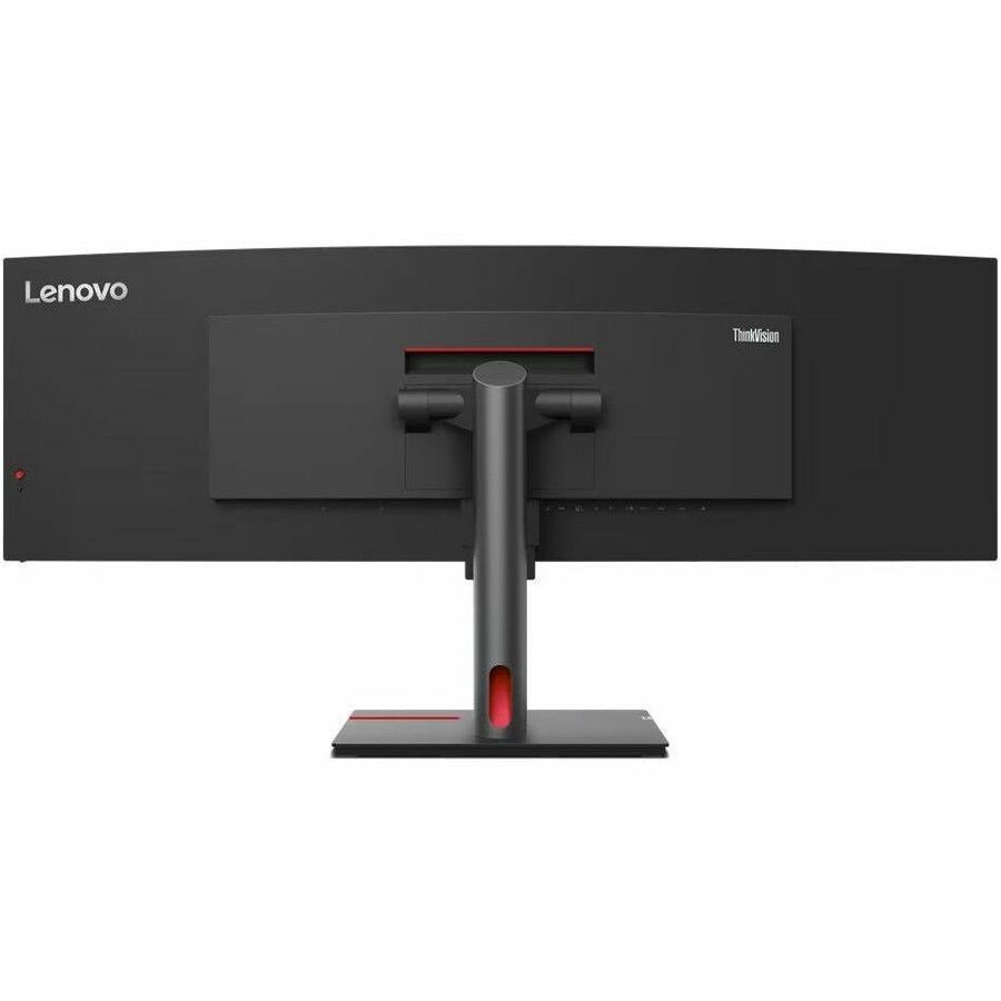 Lenovo ThinkVision P49w-30 49" Class Webcam Dual Quad HD (DQHD) Curved Screen LED Monitor - 32:9 - Raven Black - 49" Viewable - In-plane Switching (IPS) Technology - WLED Backlight - 5120 x 1440 - 1.07 Billion Colors - 350 Nit