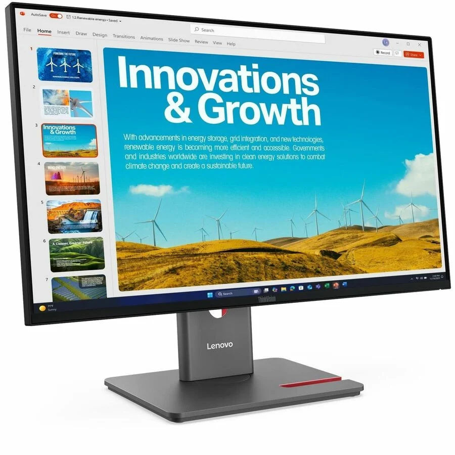 Lenovo ThinkVision P24QD-40 24" Class WQHD LED Monitor