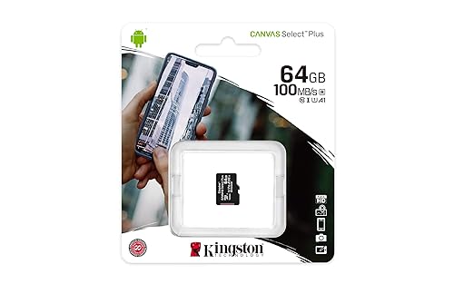 64GB microSDHC Canvas Select Plus 100MB/s Read A1 Class 10 UHS - I Memory Card w/o Adapter SDCS2/64GBSP without adaptor - Dealtargets.ca
