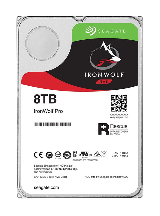 Seagate IronWolf Pro ST8000NE001 Internal 3.5 8000 GB Serial ATA III Hard Drive