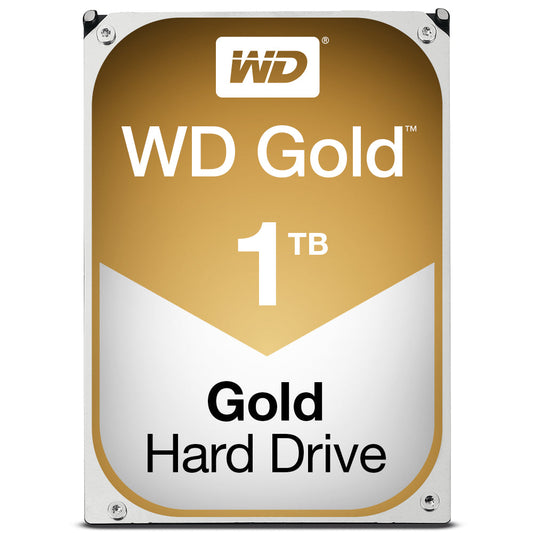 Western Digital Gold Internal Hard Drive HDD 1000 GB Serial ATA III