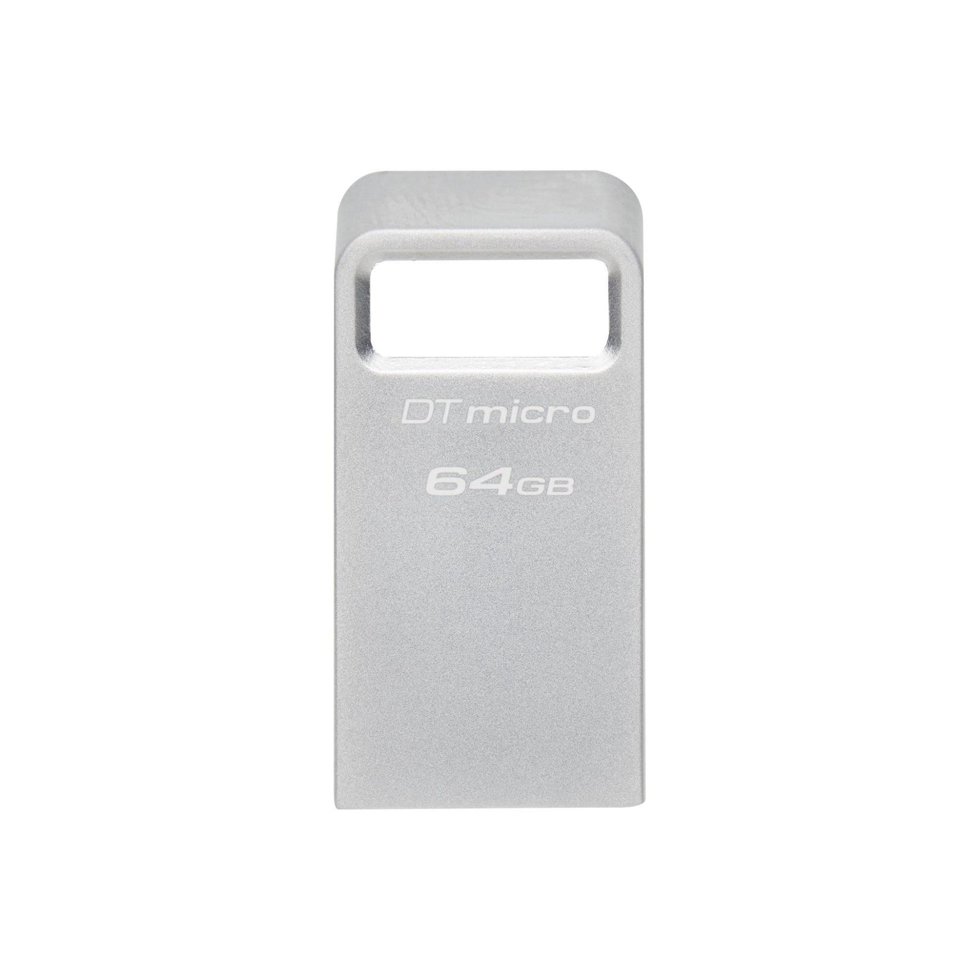 Kingston 64gb Datatraveler Micro 200mb/s Metal Usb 3.2 Gen 1