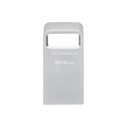 Kingston 64gb Datatraveler Micro 200mb/s Metal Usb 3.2 Gen 1