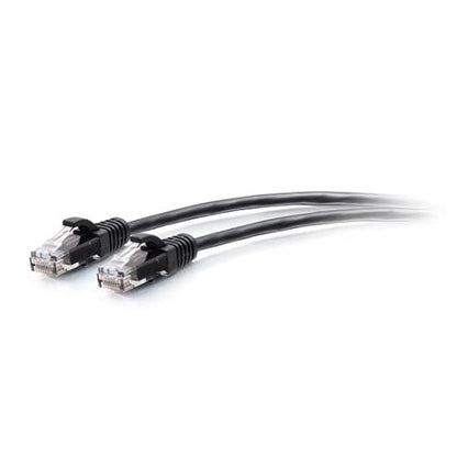6ft (1.8m) Cat6a Snagless Unshielded (UTP) Slim Ethernet Network Patch Cable - Black 6FT Black - Dealtargets.ca