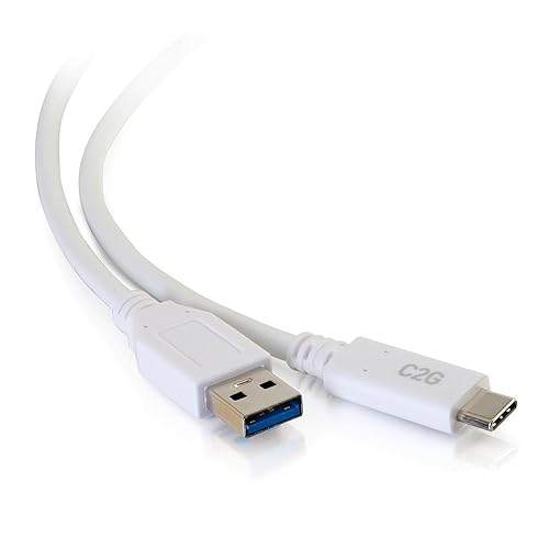 6ft USB 3.0 USB - C to USB - A Cable M/M - White - Dealtargets.ca