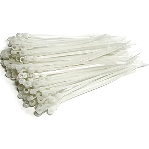 6in Screw Mount Cable Ties 100 Pack 100 Pack Pkg of 100 - Dealtargets.ca