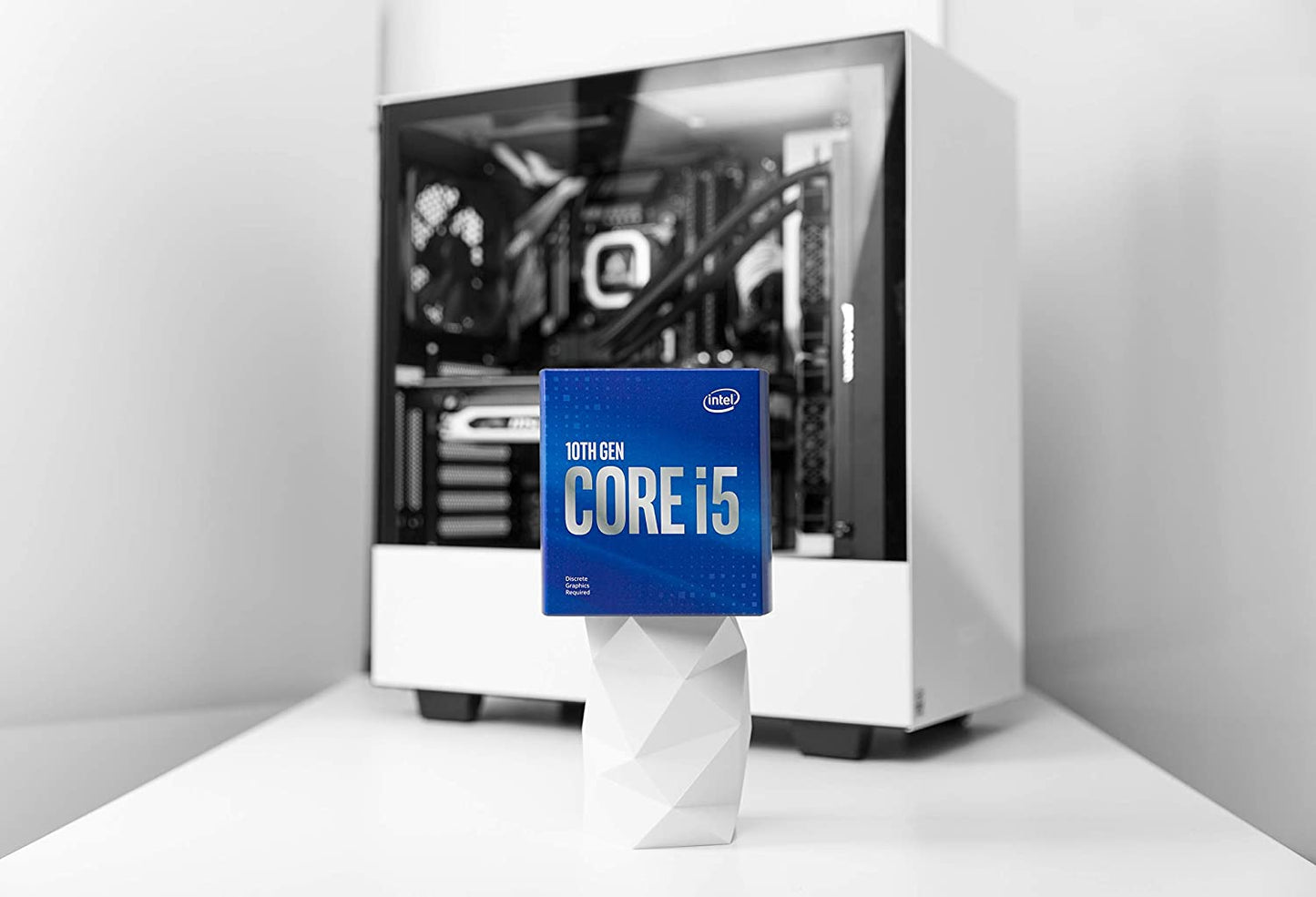 Intel Core i5-10600K Desktop Processor 6 Cores up to 4.8 GHz Unlocked  LGA1200 (Intel 400 Series Chipset) 125W Regular Version