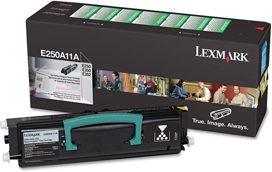 Lexmark E250A11A E250 E350 E352 Toner Cartridge (Black) in Retail Packaging