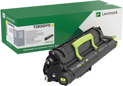 Lexmark 72K0DY0 Yellow Return Program Developer Unit