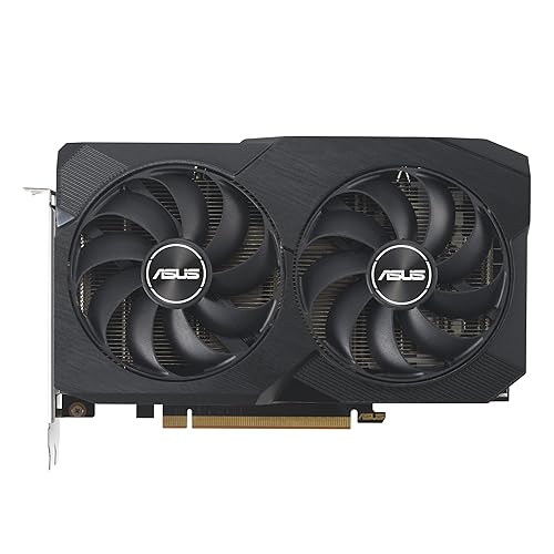 ASUS Dual Radeon™ RX 7600 OC Edition 8GB GDDR6 Graphics Card (PCIe 4.0, 8GB GDDR6, HDMI 2.1, DisplayPort 1.4a, 2.5-Slot Design, Axial-tech Fans, GPU Tweak III)