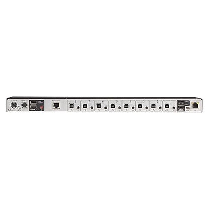 Black Box Freedom II KM Switch - 8-Port - 8 Computer(s) - 1 Local User(s) - 2 x Network (RJ-45) - 2 x PS/2 Port - 13 x USB - TAA Compliant