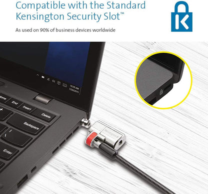 Kensington K64637WW ClickSafe Keyed Laptop Lock for Business