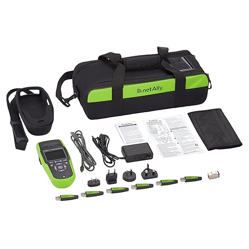 NetAlly LRAT-2000-KIT LinkRunner AT & IntelliTone Pro Copper Fiber Ethernet Network Test Kit LRAT-2000-KIT Tester