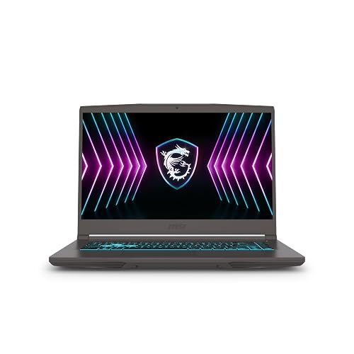 MSI Thin 15 15.6 144Hz Gaming Laptop, Intel® Core™ 5-210H, RTX 4050, 16GB DDR5, 1TB NVMe SSD, Windows 11 Home Core 5 210H RTX 4050 16GB 1TB