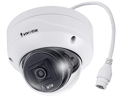 Vivotek FD9380-HF2 5 Megapixel HD Network Camera - Dome - TAA Compliant - 98.43 ft - H.264, H.265, MJPEG - 2560 x 1920 Fixed Lens - CMOS - Wall Mount, Ceiling Mount