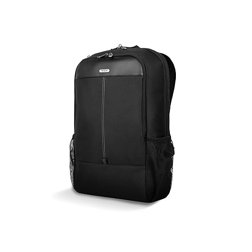 Targus 17 Inch Classic Laptop Backpack - Fits Most Laptops up to 17", Padded Travel Backpack for Business Commuters, College, and Travel (TBB944GL), Black, 17", Tbb944gl