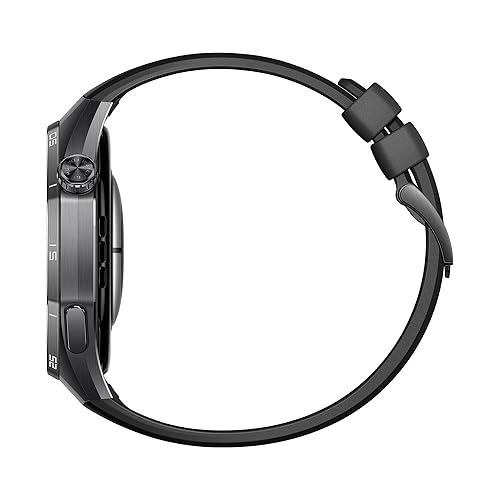 HUAWEI Watch GT 6 Pro Smart Watch, 1.47'' Display, up to 21 Days Battery Life, GPS Smart Watches with 100+ Sports Mode, Cycling, iOS & Android Compatible, Health Monitoring, 46mm, Black Black GT6 Pro 46mm