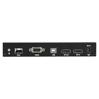 Black Box KVM Extender KIT Over Fiber - 4K30, Single-Head, DISPLAYPORT, USB 2.0 HUB, SERIA
