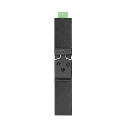 Black Box Fiber Media Converter - GigE - 10Base-T, 1000Base-TX, 100Base-TX, 1000Base-X - RJ-45 / SC Single-Mode - up to 6.2 Miles - 1310 nm - TAA Compliant