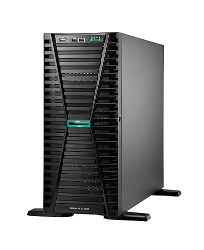 Hewlett Packard Enterprise ProLiant ML110 Gen11 Tower Server with an Intel Xeon Silver 4410Y Processor, 12 Cores 1P 32GB-R MR408i-o 8SFF 2x480GB SSD 2x800W RPS (HPE Smart Choice P69303-005)