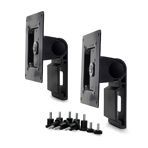 Ergotron – Dual Monitor Tilt Pivot Kit – for 2 Monitors 0 to 11 lbs Each – Add-on for WorkFit-S, WorkFit-A, WorkFit-C, and Neo-Flex Dual Monitor Stand