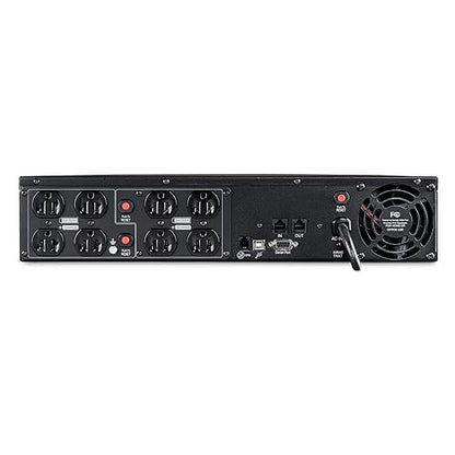 CyberPower OR1000PFCRT2U PFC Sinewave UPS System, 1000VA/700W, 8 Outlets, AVR, 2U Rack/Tower