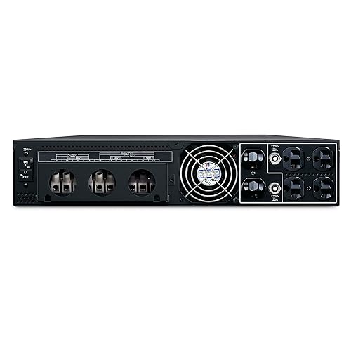 CyberPower OL10KSTF Smart App Online Step-Down Isolation Transformer, 10000VA/10000W, 6 Outlets, 2U Rack/Tower