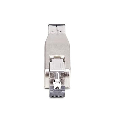 StarTech.com Gigabit Fiber to RJ45 Ethernet Media Converter Dongle, Optical Singlemode 10km/Multimode 800m, TAA, PoE Powered