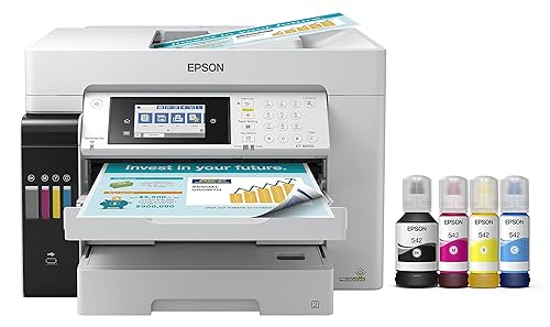 Epson EcoTank Pro ET-16650 Wireless Wide-Format Color All-in-One Supertank Printer with Scanner, Copier, Fax and Ethernet