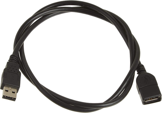 C2g/ cables to go C2G USB Short Extension Cable, USB Cable, USB A to A Cable, Black, 3.28 Feet (1 Meter), Cables to Go 52106 USB A Male to A Female 3.3 Feet Black