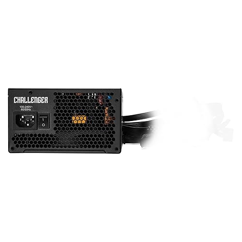 ASRock Chanllenger Power Supply 650W ATX 2.52 120mm Golf Blade Fan 5 Years Warranty Taiwanese Capacitor CL-650B 80 Plus Bronze Certified Non-Modular Bronze Chanllenger 650W