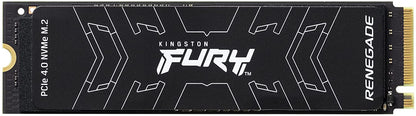 Kingston Fury Renegade 1TB PCIe Gen 4.0 NVMe M.2 Internal Gaming SSD | Up to 7300 MB/s | Graphene Heat Spreader | 3D TLC NAND | Works with PS5 | SFYRS/1000G