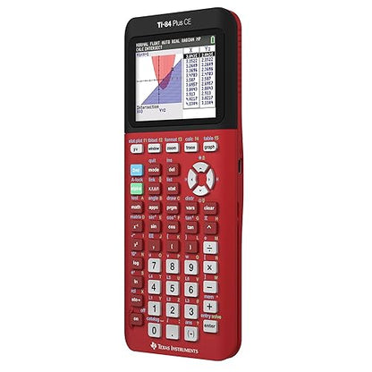 Texas Instruments TI-84 Plus CE Radical Red Graphing Calculator