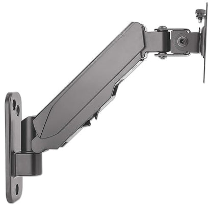 Universal Gas Spring Monitor Wall Mount Single Gas-Spring Arm, Supports One 17" to 32" TV or Monitor Up to 8 Kg (17.64 lbs.) Model Number 461603