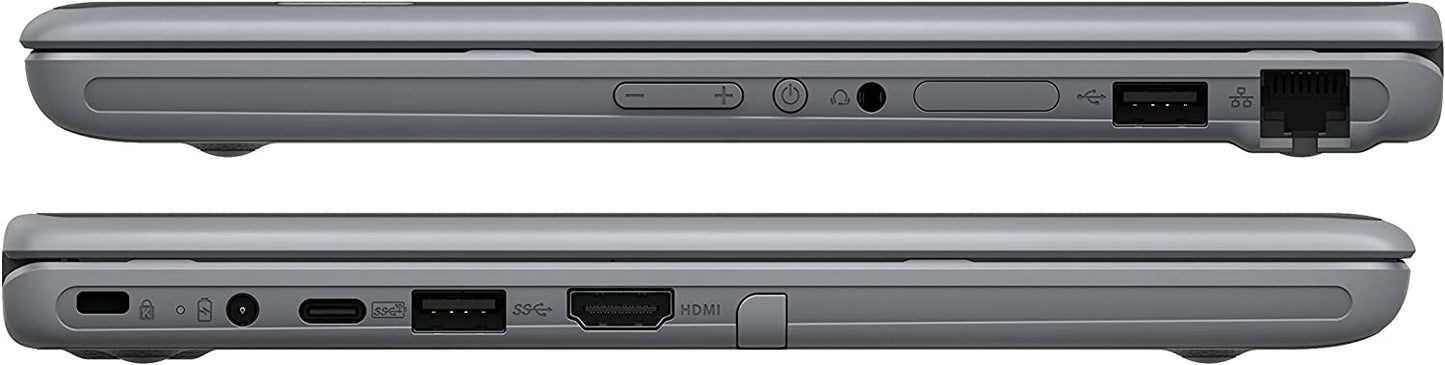 Asus BR1100 Cloud - Education Notebook - Intel Celeron N4500 1.1GHz - 4G DDR4 - 64GB eMMC + TPM - 11.6" HD (1366 x 768) 16:9 Anti-Glare - Windows 10 Pro - BR1100CKA-CE1-CA ENG 4GB/64GB
