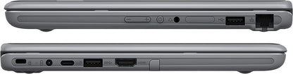 Asus BR1100 Cloud - Education Notebook - Intel Celeron N4500 1.1GHz - 4G DDR4 - 64GB eMMC + TPM - 11.6" HD (1366 x 768) 16:9 Anti-Glare - Windows 10 Pro - BR1100CKA-CE1-CA ENG 4GB/64GB
