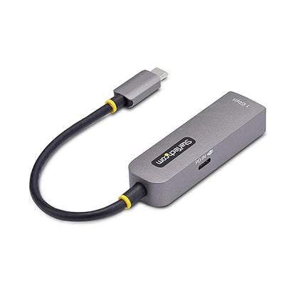 StarTech.com USB-C to Ethernet Adapter, 100W PD Pass-Through, NIC, USB 3.0 Type-C 1Gbps Multi Speed Network, Windows & Mac