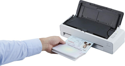 Fujitsu fi-800R Ultra-Compact, Color Duplex Document Scanner with Dual Auto Document Feeders (ADF)