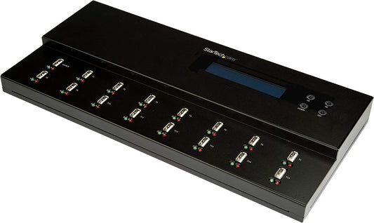 StarTech.com Standalone USB Duplicator - USB Duplicator and Eraser - USB 3.0, 2.0, 1.1-1:15 USB Flashdrive - USB Thumb Drive - (USBDUPE115)