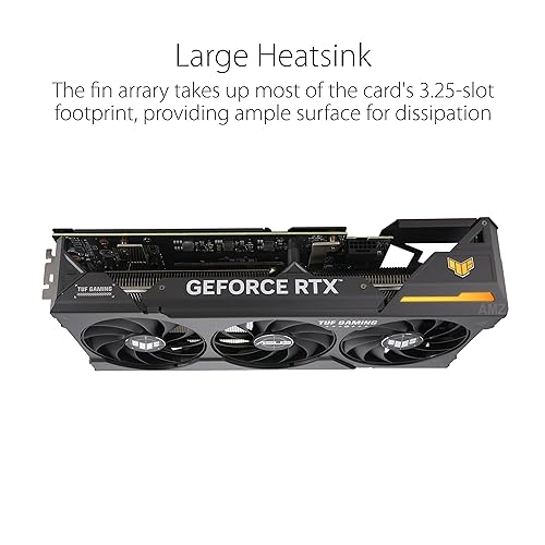ASUS TUF Gaming GeForce RTX™ 4070 Super OC Edition Gaming Graphics Card (PCIe 4.0, 12GB GDDR6X, DLSS 3, HDMI 2.1a, DisplayPort 1.4a)