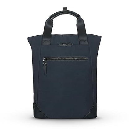 Targus Avila Convertible Tote/Backpack for 15–16” Laptops – Stylish Bag Made with Recycled Materials, Water-Resistant, Dual Carry, Travel-Friendly, Midnight, TBB65102GL