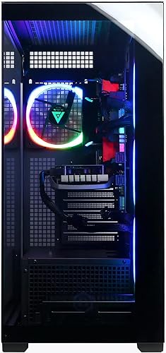 CyberpowerPC Gamer Supreme Liquid Cooled Gaming Desktop Computer, AMD Ryzen 7 8700F 4.1GHz, 32GB RAM, 2TB SSD, NVIDIA GeForce RTX 5070 12GB, Windows 11 Home, Black