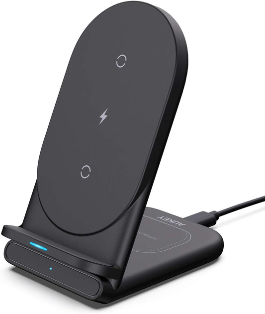Aukey Support De Charge Sans Fil 2 En 1 LC-A2 Aircore Series
