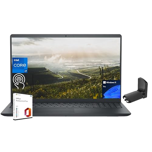Dell Inspiron Business Laptop 2024, 15.6 FHD Touchscreen, i7-1355U, 64GB RAM, 1TB SSD, Intel Iris Xe GPU, Wi-Fi 6, Windows 11 Pro, with Microsoft Office Lifetime License&Headphone Stand 64GB RAM | 1TB SSD