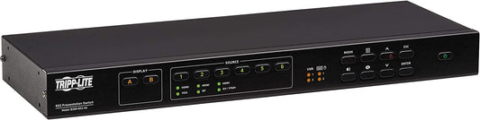 Tripp Lite 9x2 Multi-Format Presentation Matrix Switch w Audio Extractor 4K (B300-9X2-4K)