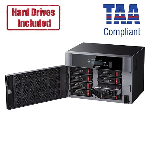 BUFFALO TeraStation 5820DN 8-Bay Business Desktop NAS 160TB (8x20TB) with Hard Drives Included