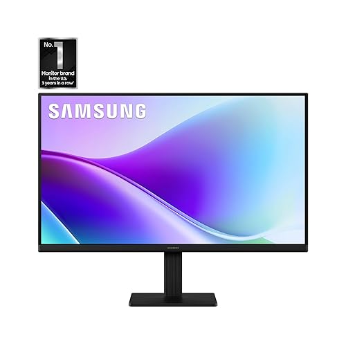 Samsung 27-inch FHD Flat Screen IPS Panel 5ms Monitor with 120 Hz Refresh Rate, Game Picture Mode & Super Slim Design (LS27F320GANXZA) - [Canada Version](2025) 120 Hz 27 inch