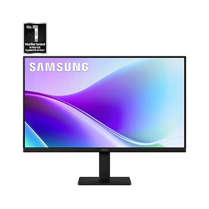 Samsung 27-inch FHD Flat Screen IPS Panel 5ms Monitor with 120 Hz Refresh Rate, Game Picture Mode & Super Slim Design (LS27F320GANXZA) - [Canada Version](2025) 120 Hz 27 inch