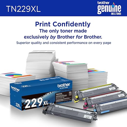 Brother TN229XLY High Yield Yellow Toner Cartridge